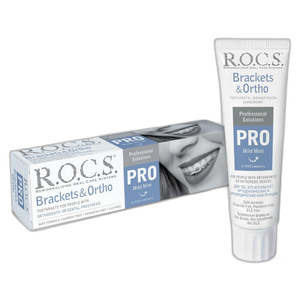 ROCS Toothpaste Pro Brackets & Ortho Mild Mint 135 g