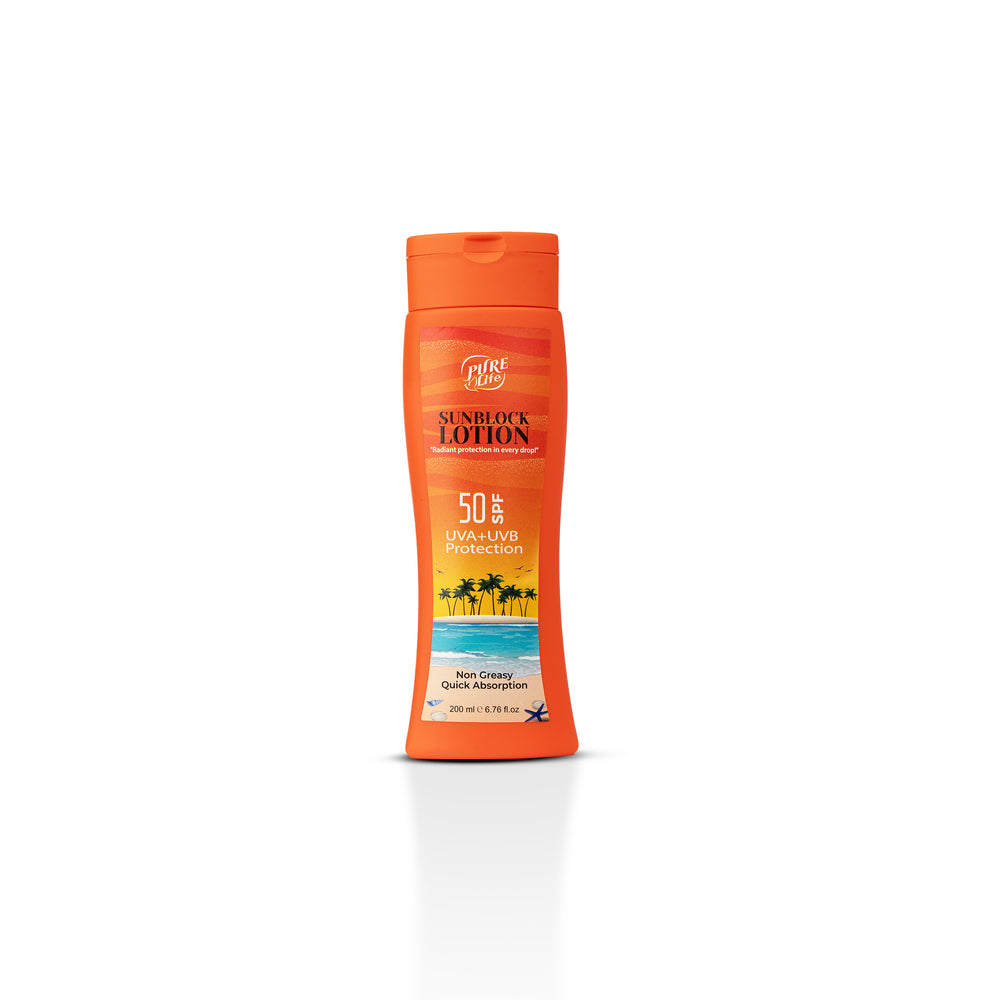 Pure Life Sunblock 50 SPF 200 ml
