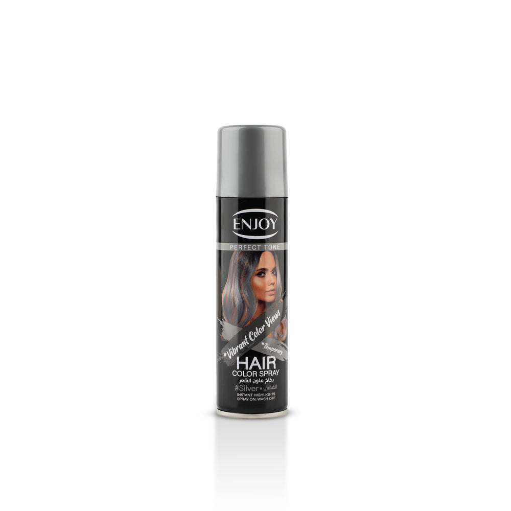Enjoy Perfect Tone Hair Color Spray Silver 150 ml