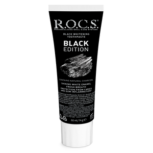 ROCS Toothpaste Black Edition Whitening 74 g