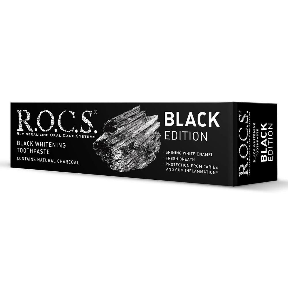 ROCS Toothpaste Black Edition Whitening 74 g