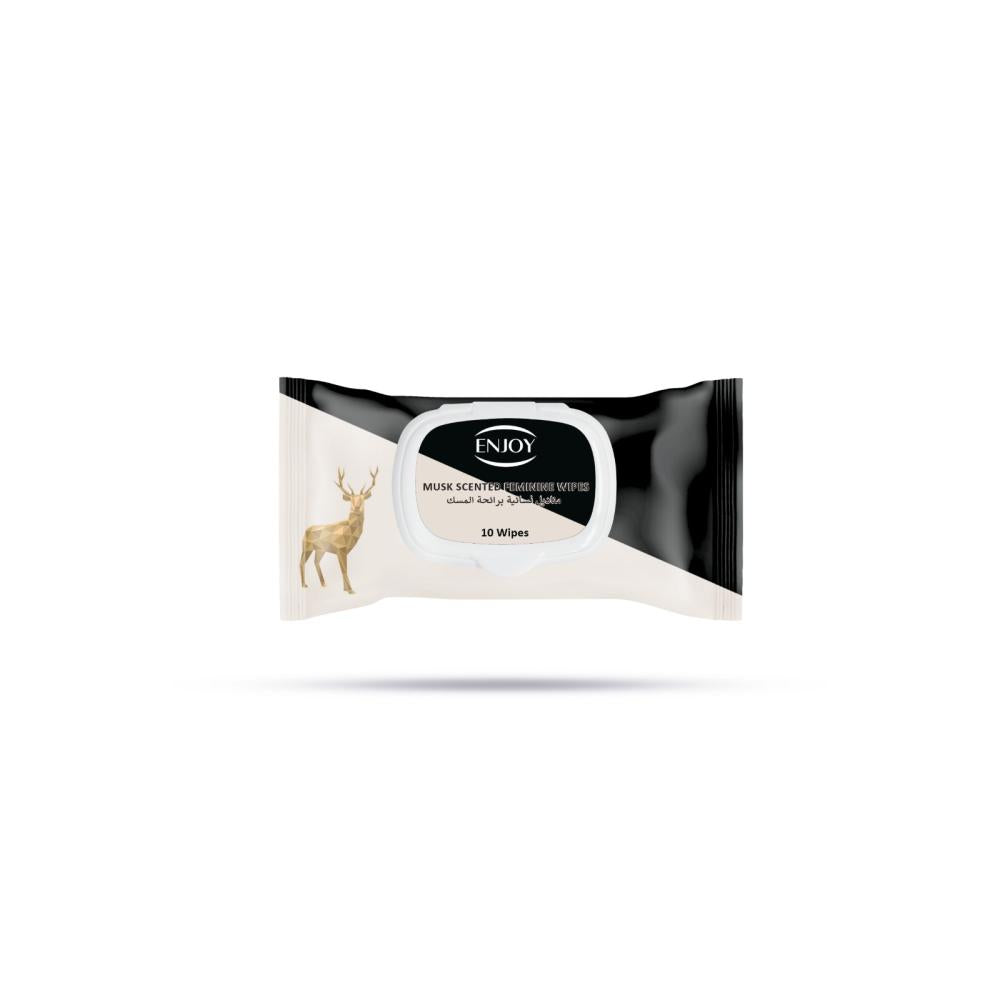 ENJOY Women's Wipes 10 s with Musk of Purity Black