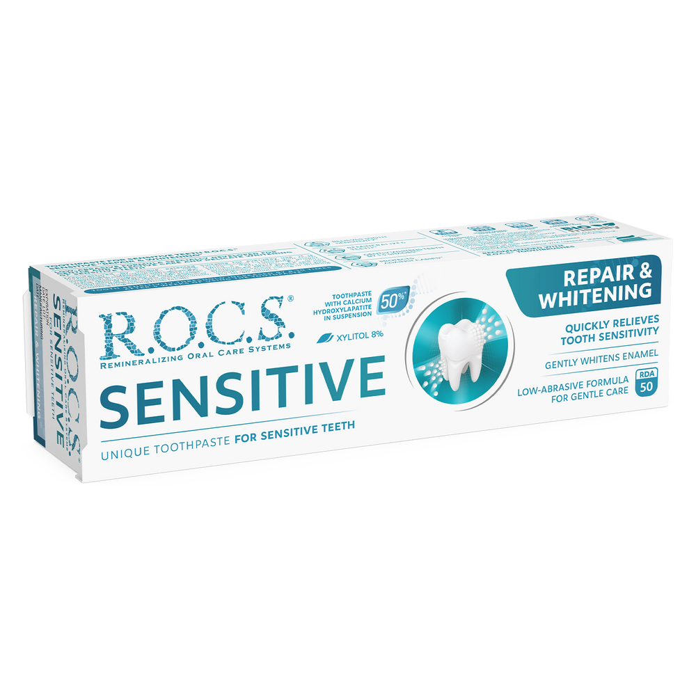 ROCS Toothpaste Sensitive Repair & Whitening 94 g