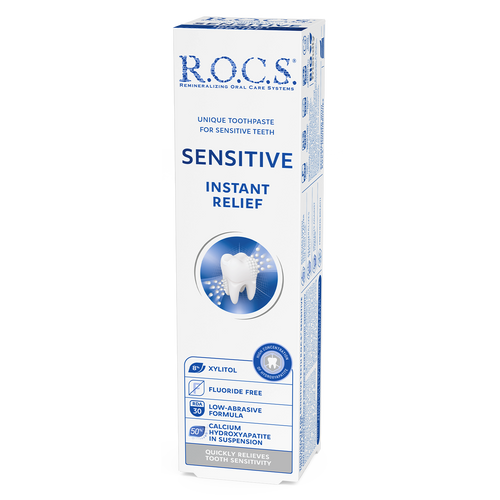 ROCS Toothpaste Sensitive Instant Relief 94 g