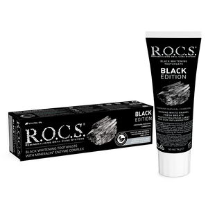 ROCS Toothpaste Black Edition Whitening 74 g
