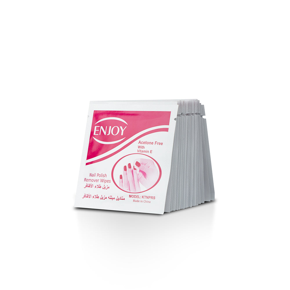 Enjoy Acetone Nail Polish Remover Wipes 18 pcs