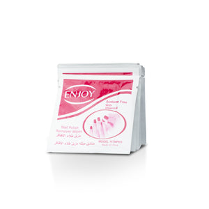 Enjoy Acetone Nail Polish Remover Wipes 10 pcs