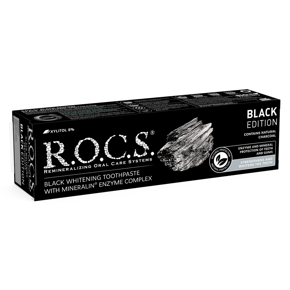 ROCS Toothpaste Black Edition Whitening 74 g