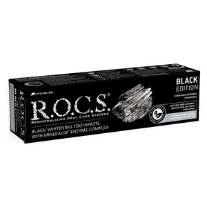 ROCS Toothpaste Black Edition Whitening 74 g
