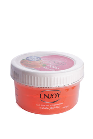 Enjoy Hair Remover With Strawberry 400 g