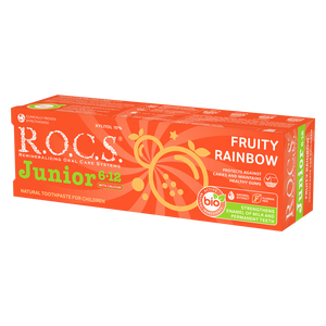 ROCS Toothpaste Junior 6-12 Years Fruity Rainbow 74 g