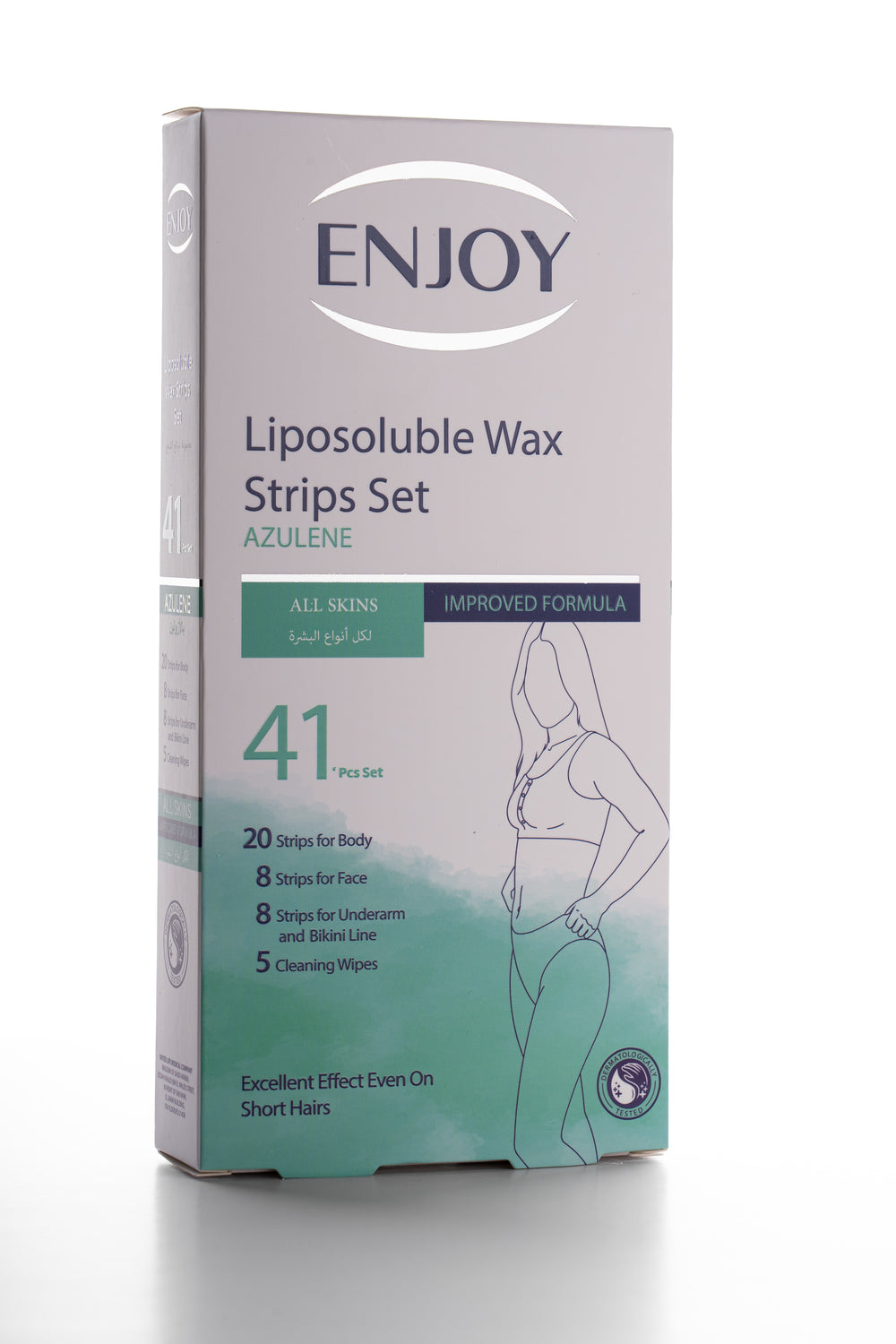 Enjoy Liposoluble Face Wax Strips For All Skins 27 pcs