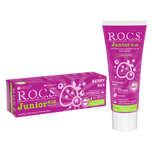 ROCS Toothpaste Junior 6-12 Years Berry Mix 74 g
