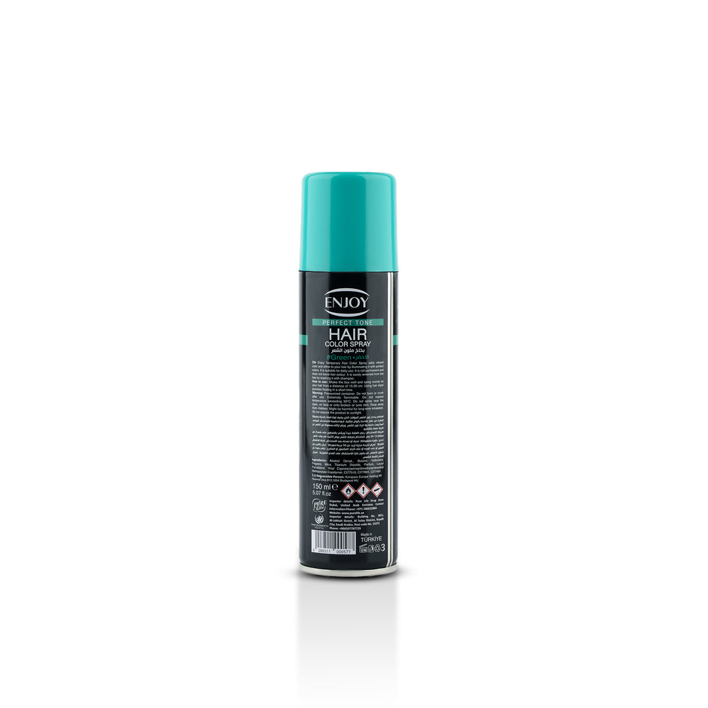 Enjoy Perfect Tone Hair Color Spray Green 150 ml