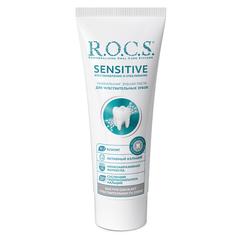ROCS Toothpaste Sensitive Repair & Whitening 94 g