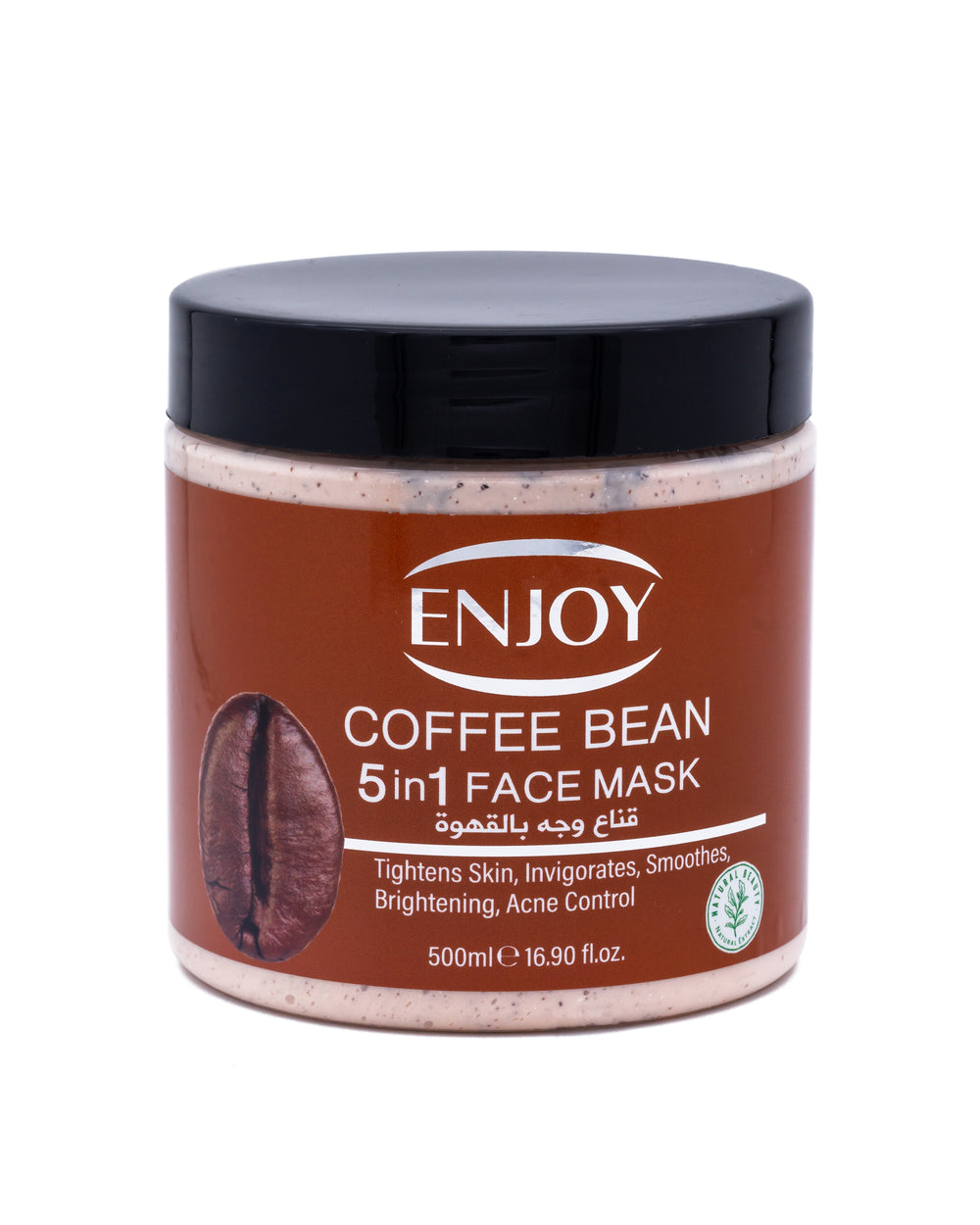 Enjoy Face & Body 5 In 1 Whitening Mask Coffee Bean 500 ml