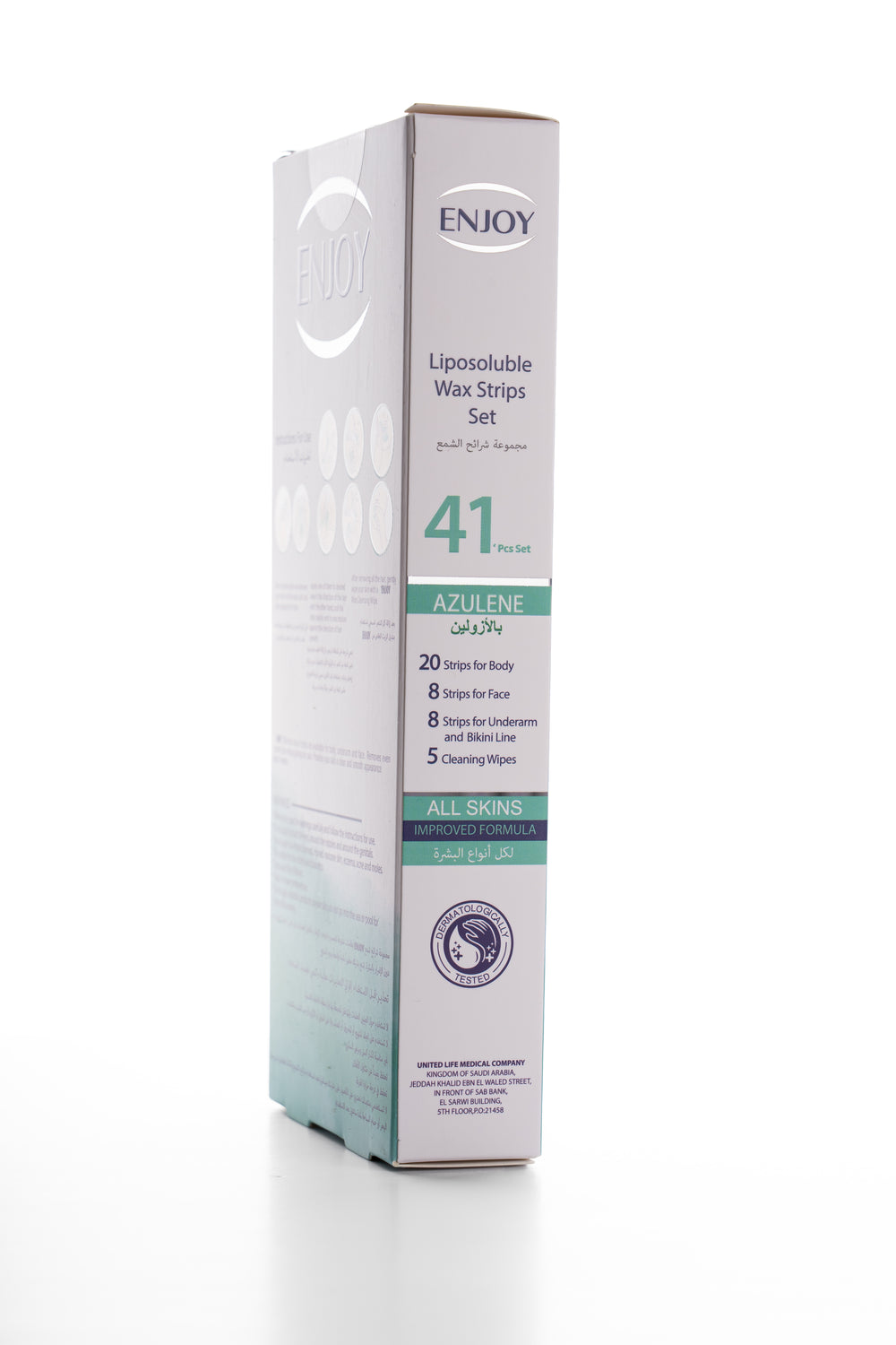 Enjoy Liposoluble Face Wax Strips For All Skins 27 pcs