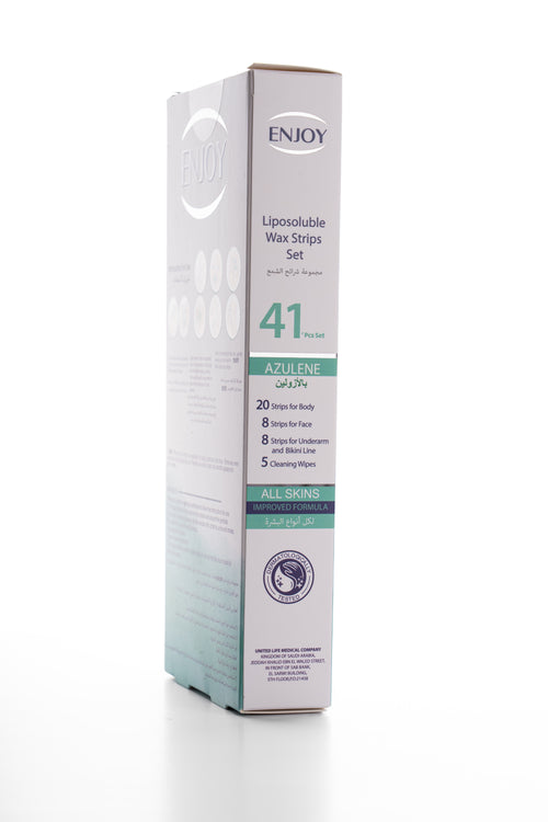 Enjoy Liposoluble Face Wax Strips For All Skins 27 pcs