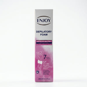 Enjoy Depilatory Foam with Coconut Oil & Aloe Vera Extract 200 ML