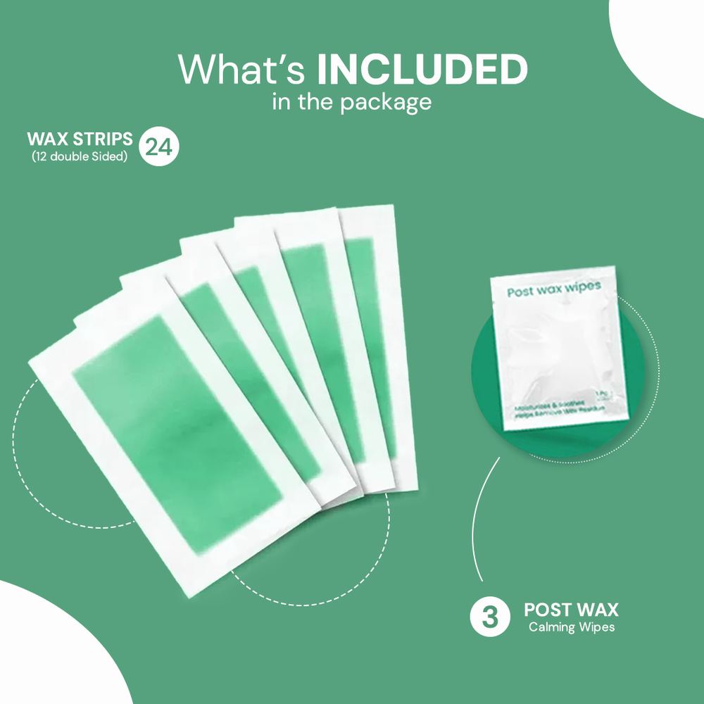 Enjoy Liposoluble Wax Strips Set For Normal Skin 41 pcs