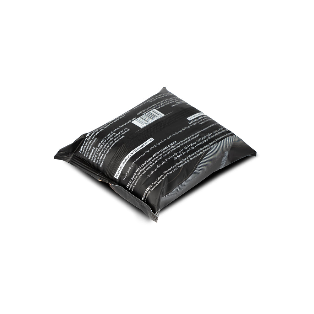ENJOY Purifying Charcoal Facial Wipes 25s