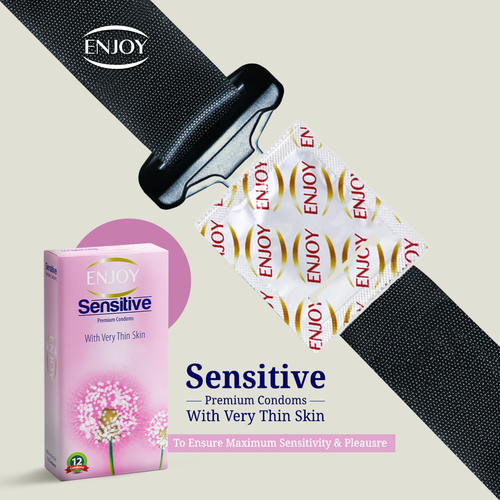 Enjoy Sensetive Premium Condoms 12 pcs