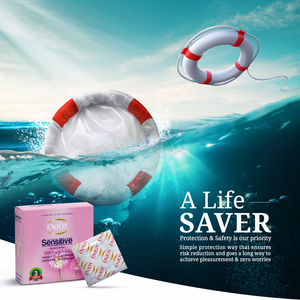 Enjoy Sensitive Premium Condoms 3 pcs