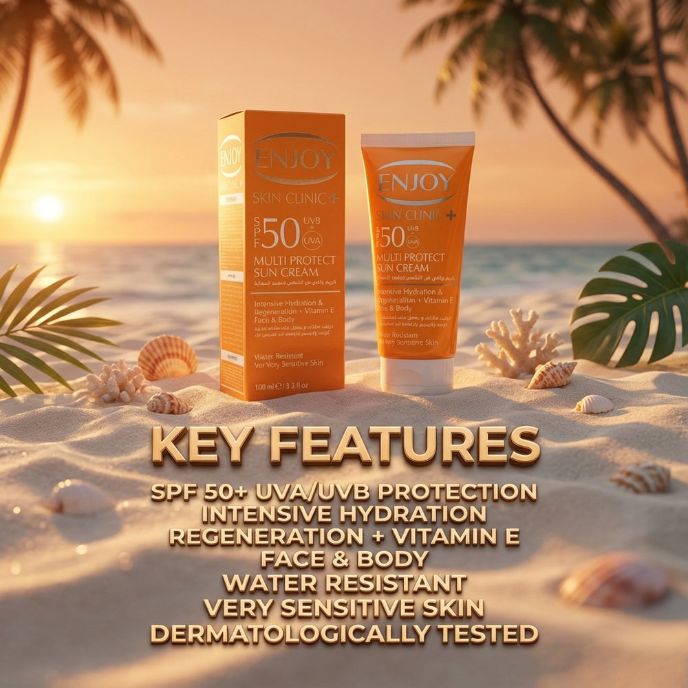 Enjoy Sun Block SPF +50 Cream 100 ml