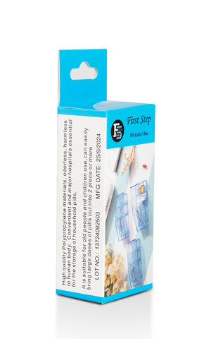 First Step Pill Cutter Blue Color