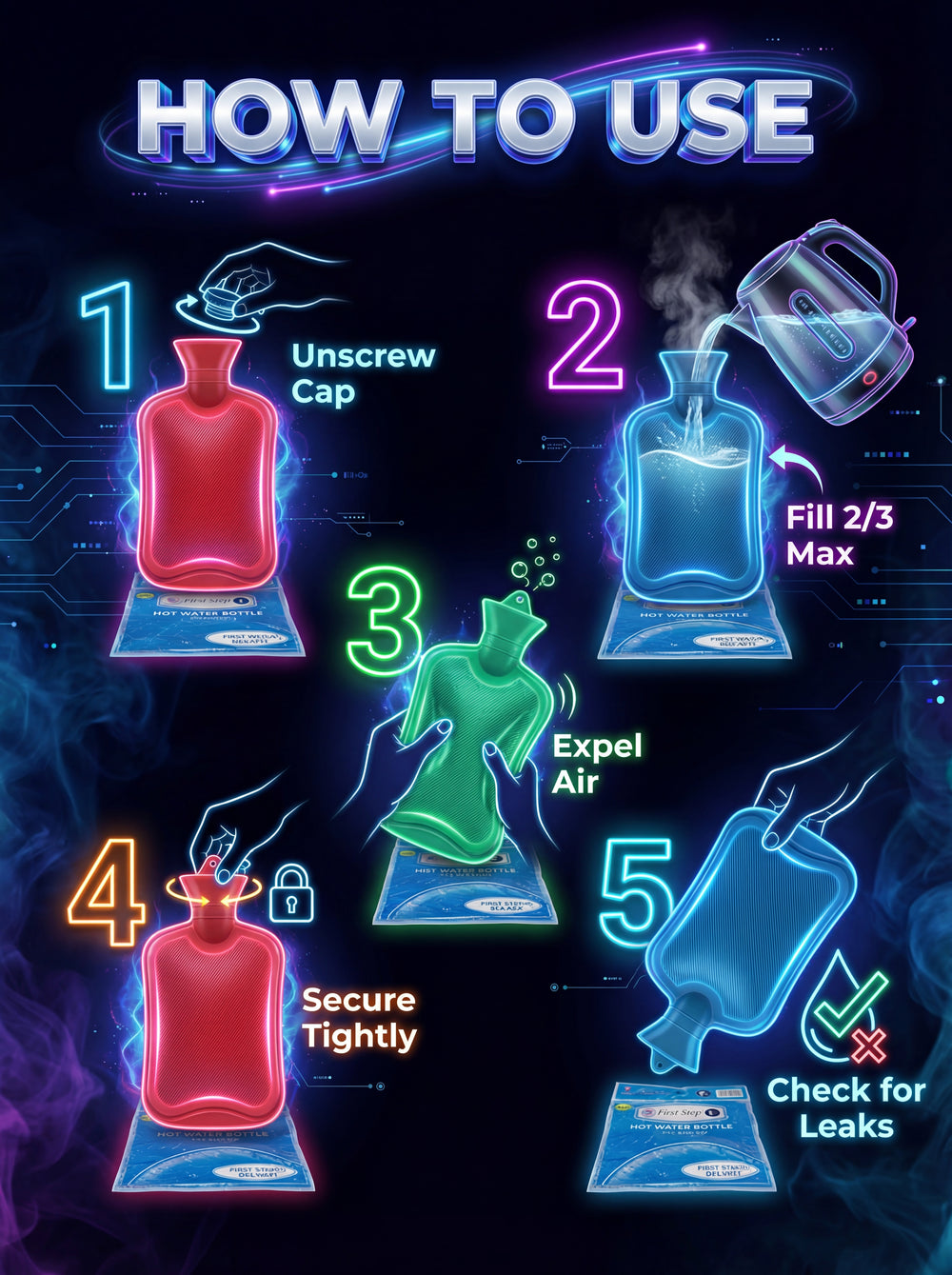 Focus Hot Water Bottle