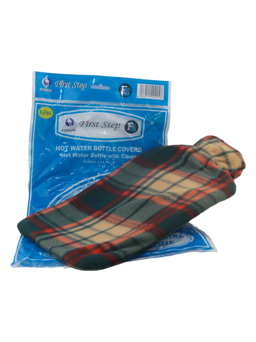 Focus Hot Water Bottle With Cover
