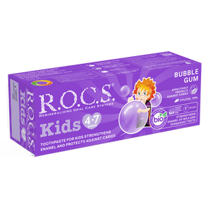 ROCS Toothpaste Kids 3-7 Years Fruity Cone 45 g