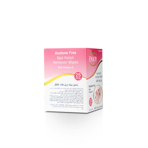 Enjoy AcetoneNail Polish Remover Wipes 25 pcs