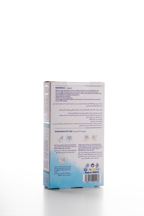 Enjoy Liposoluble Face Wax Strips For Normal Skin 27 pcs