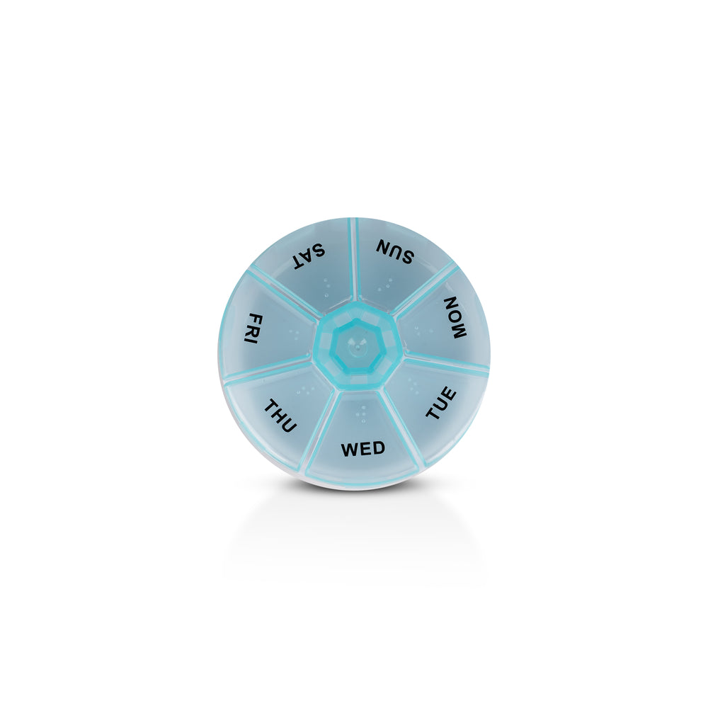 First Step Pill Box Round Weekly